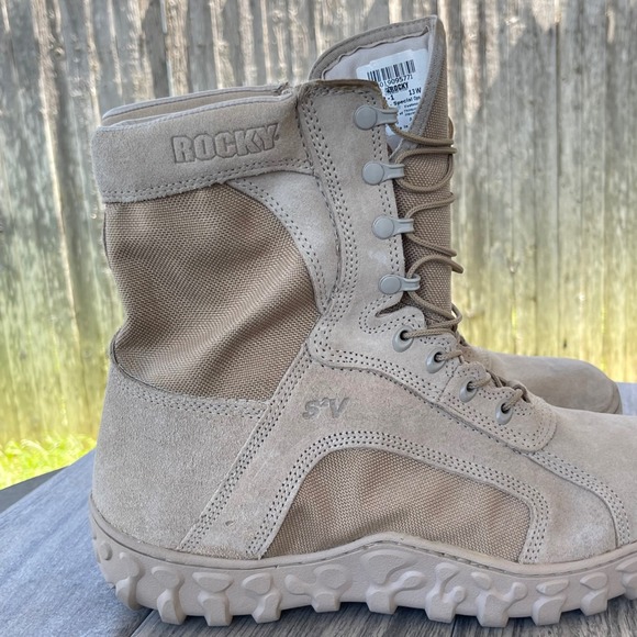 Rocky S2V Special Ops Military Boots Men 13 Wide Brown Gore-Tex Insulated USA - Picture 13 of 15